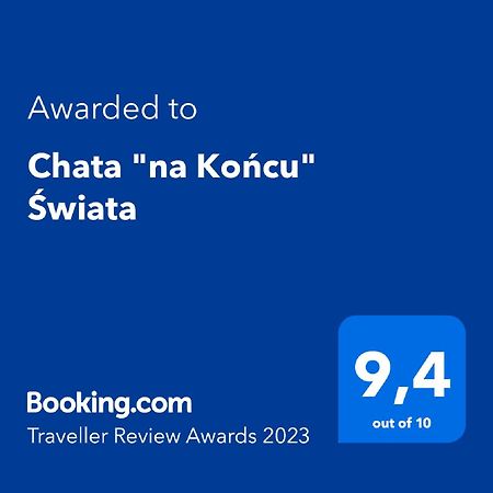 Chata "Na Koncu" Swiata Slopnice Ngoại thất bức ảnh